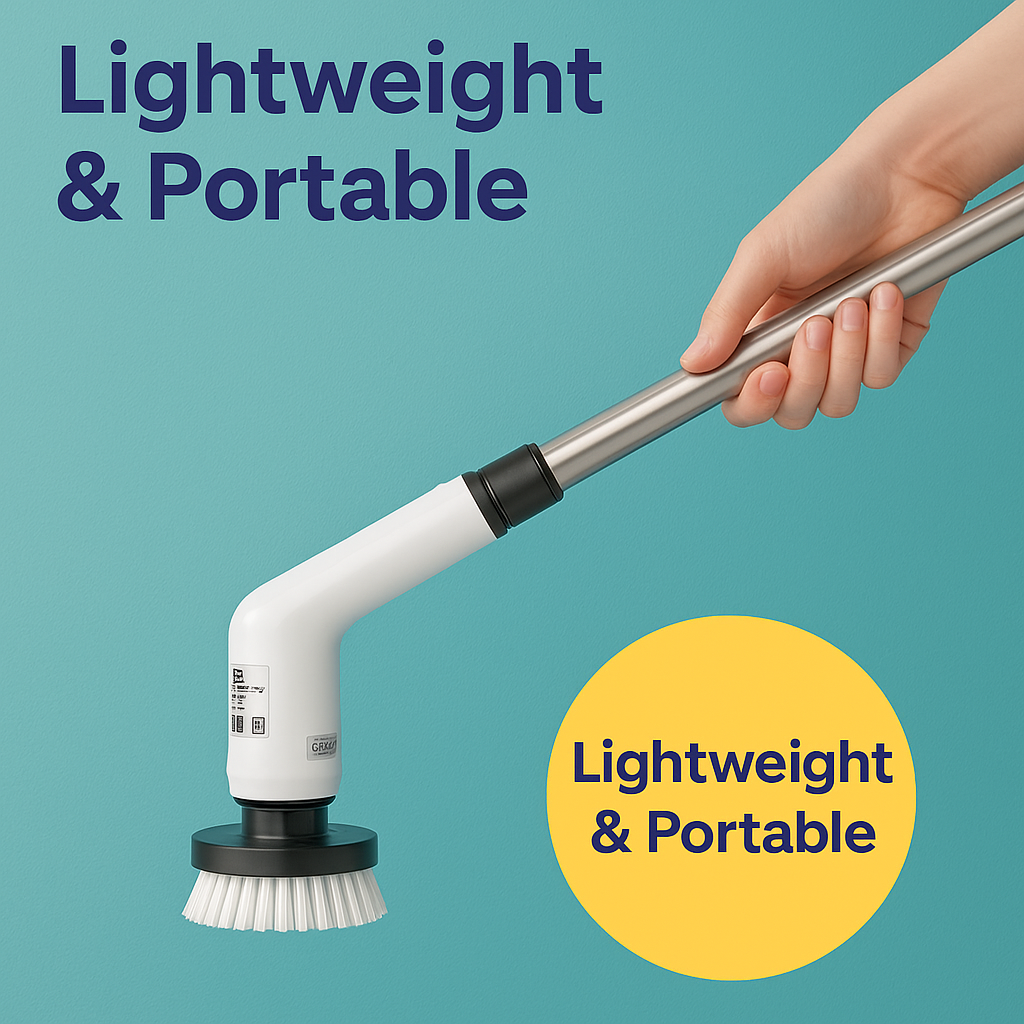 PowerScrub Max: Multipurpose Cordless Cleaning Brush