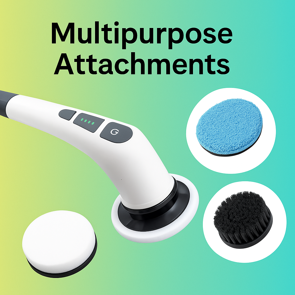 PowerScrub Max: Multipurpose Cordless Cleaning Brush
