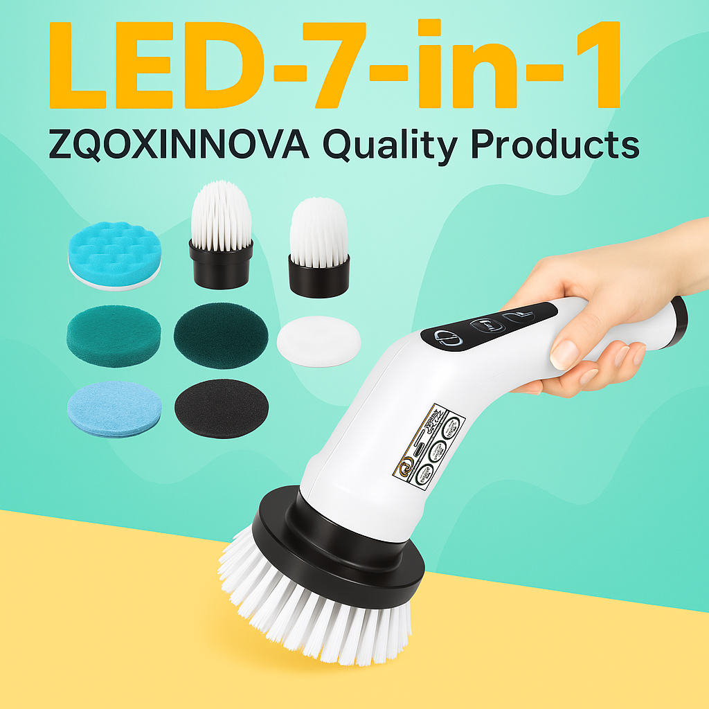 PowerScrub Max: Multipurpose Cordless Cleaning Brush