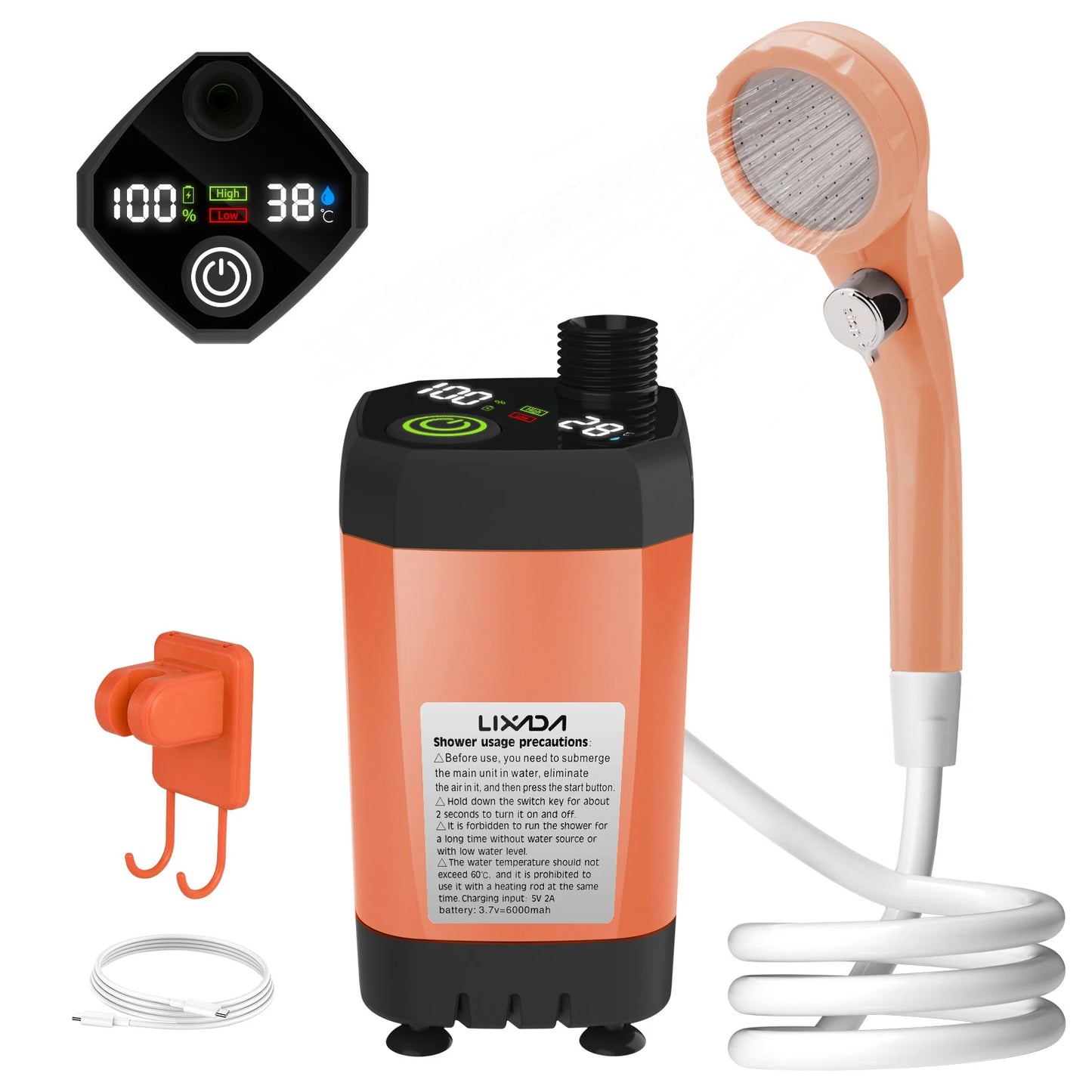 Shower Anywhere – Camping Shower Pump
