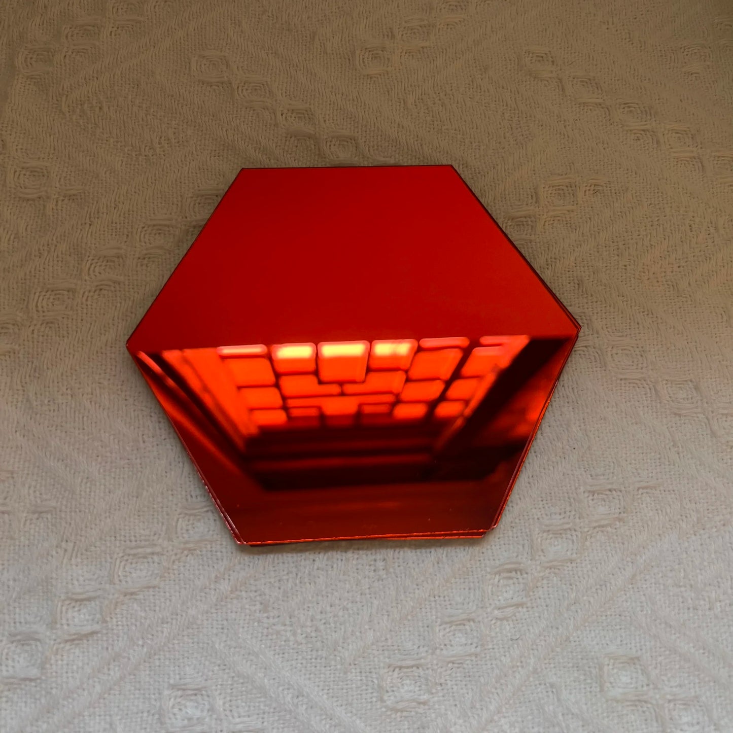 Modern Hexagon 3D Wall Mirrors