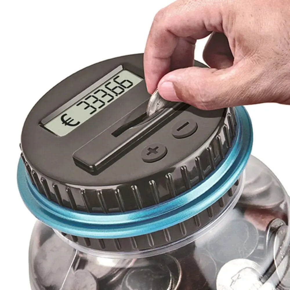 Automatic Coin Counter Piggy Bank