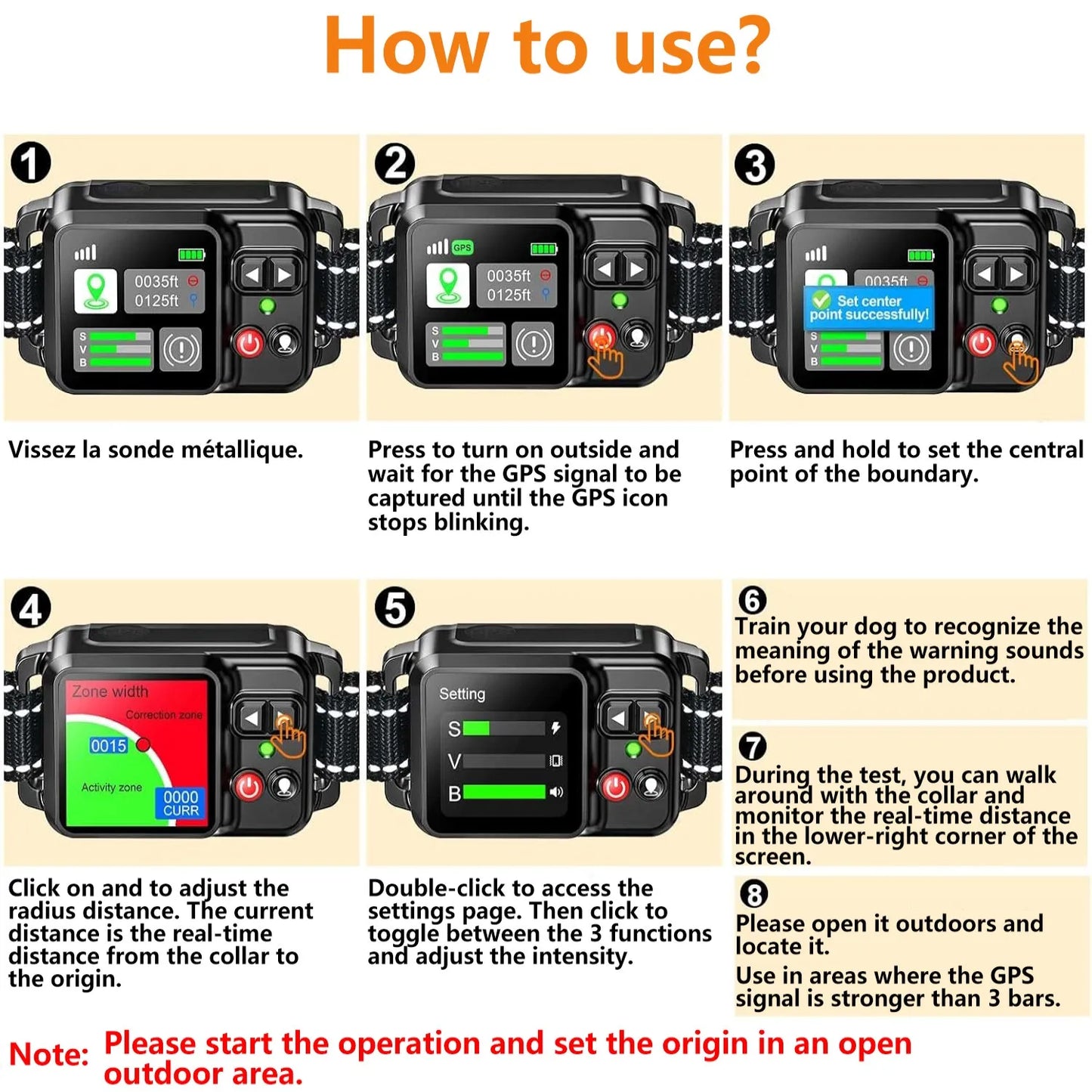 Wireless GPS Dog Fence โ Safe and Easy