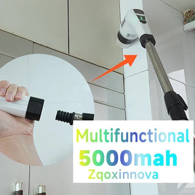 PowerScrub Max: Multipurpose Cordless Cleaning Brush