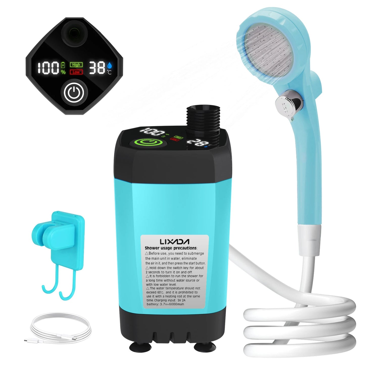 Shower Anywhere – Camping Shower Pump
