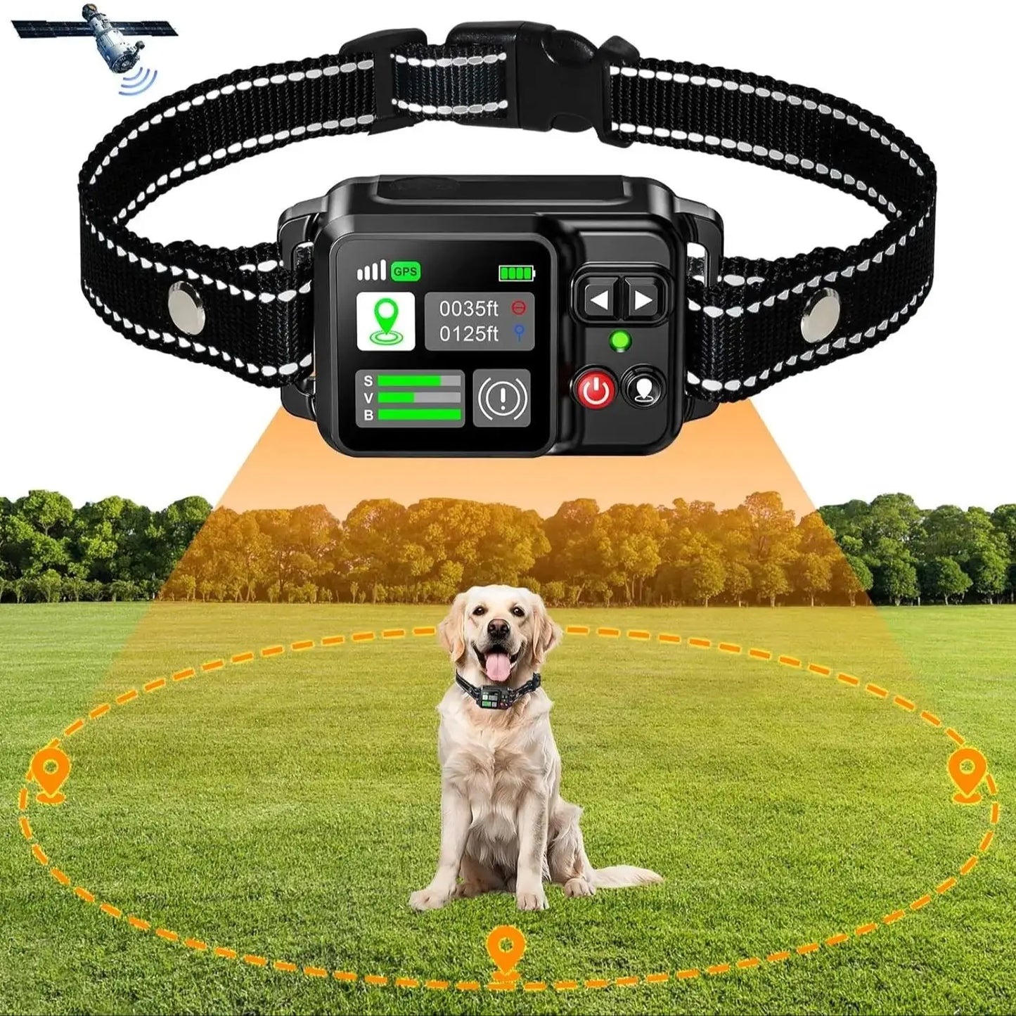 Wireless GPS Dog Fence โ Safe and Easy