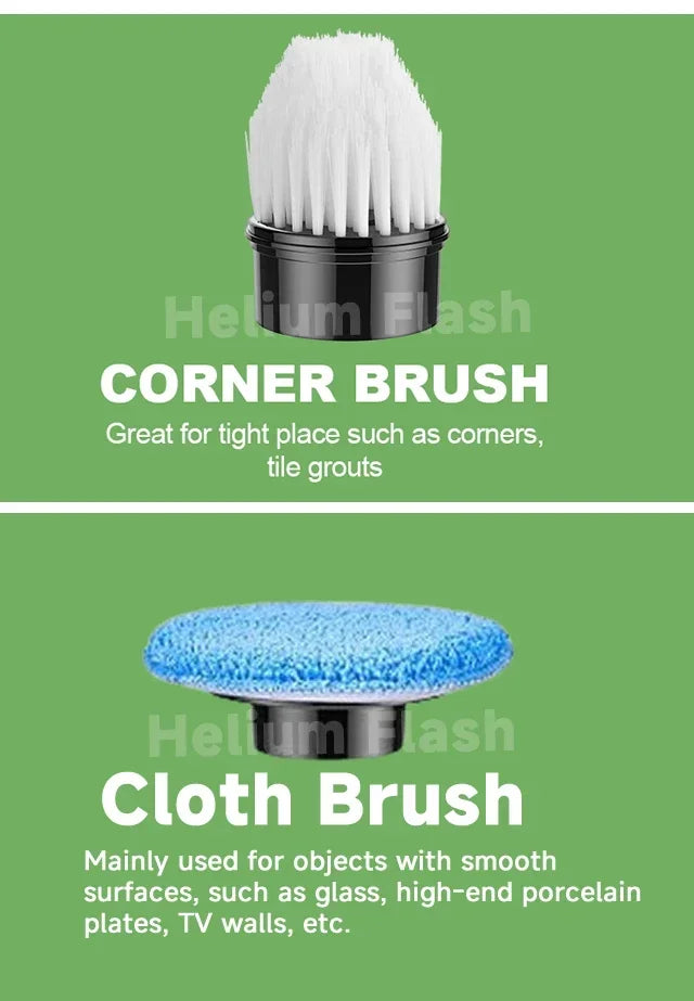 PowerScrub Max: Multipurpose Cordless Cleaning Brush