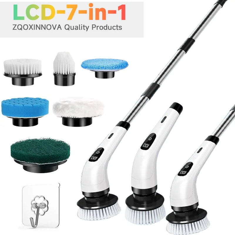 PowerScrub Max: Multipurpose Cordless Cleaning Brush