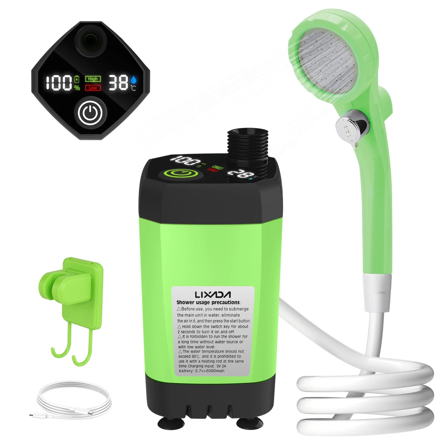 Shower Anywhere – Camping Shower Pump