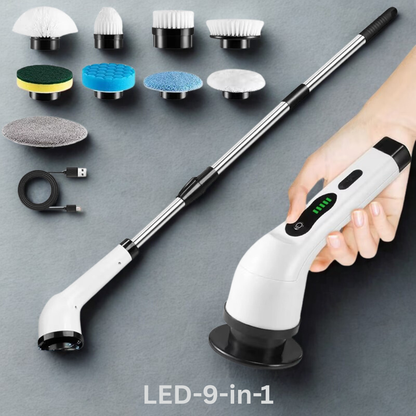PowerScrub Max: Multipurpose Cordless Cleaning Brush