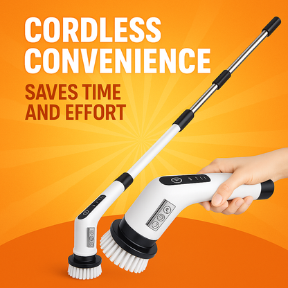 PowerScrub Max: Multipurpose Cordless Cleaning Brush