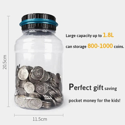 Automatic Coin Counter Piggy Bank