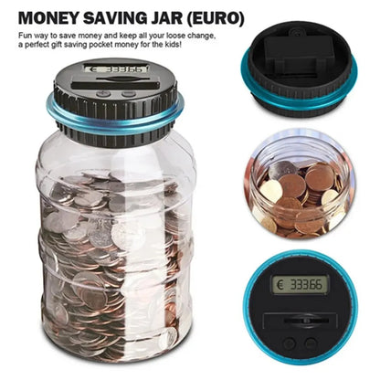 Automatic Coin Counter Piggy Bank