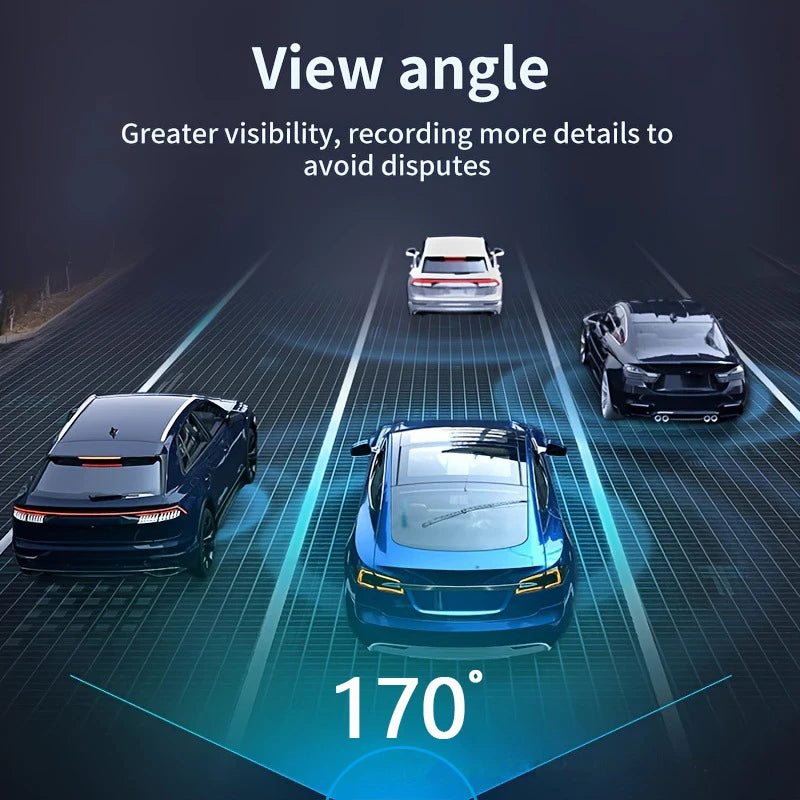 Easy Connect Dual Camera WiFi Dash Cam