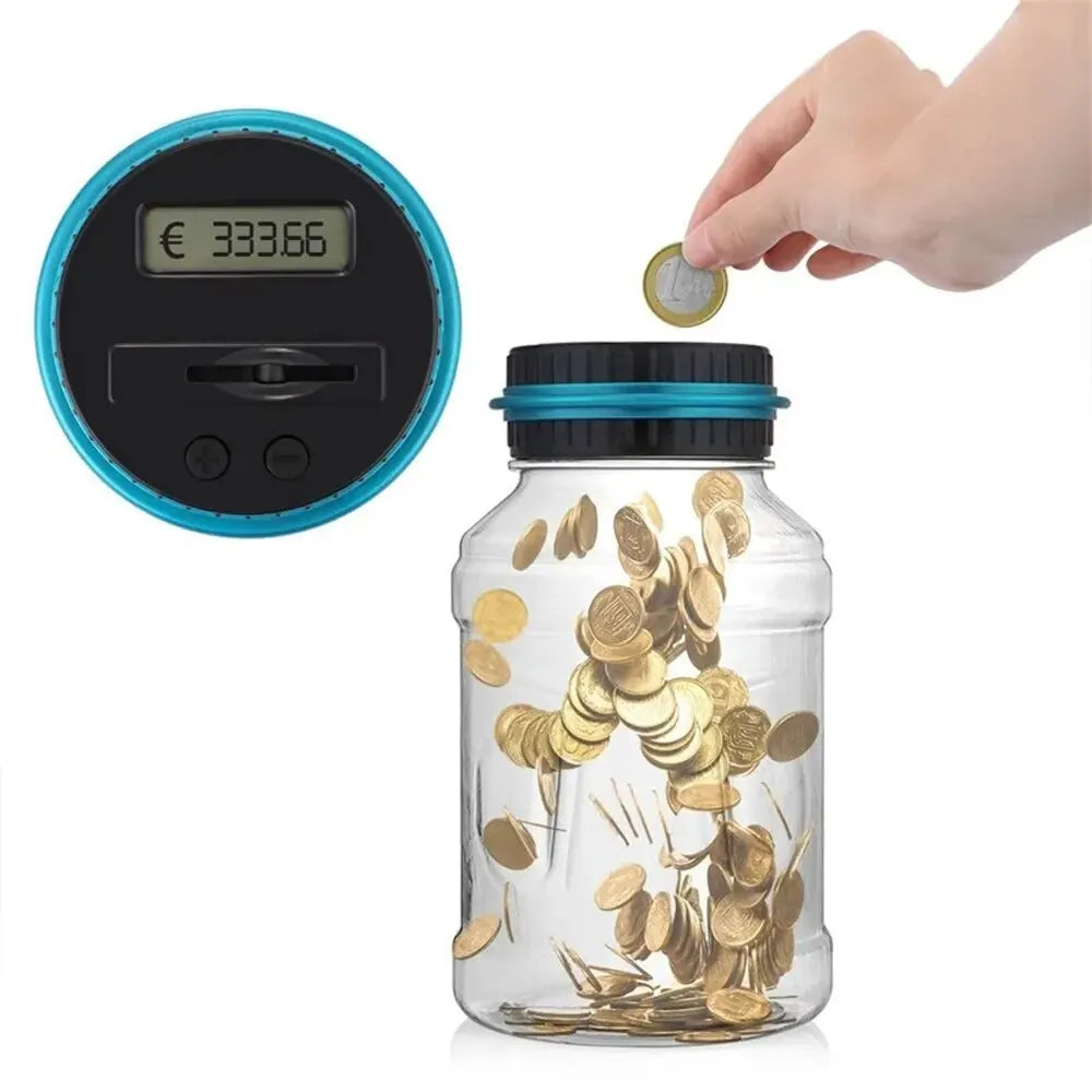 Automatic Coin Counter Piggy Bank
