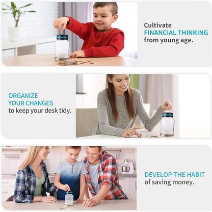 Automatic Coin Counter Piggy Bank