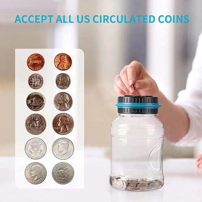 Automatic Coin Counter Piggy Bank